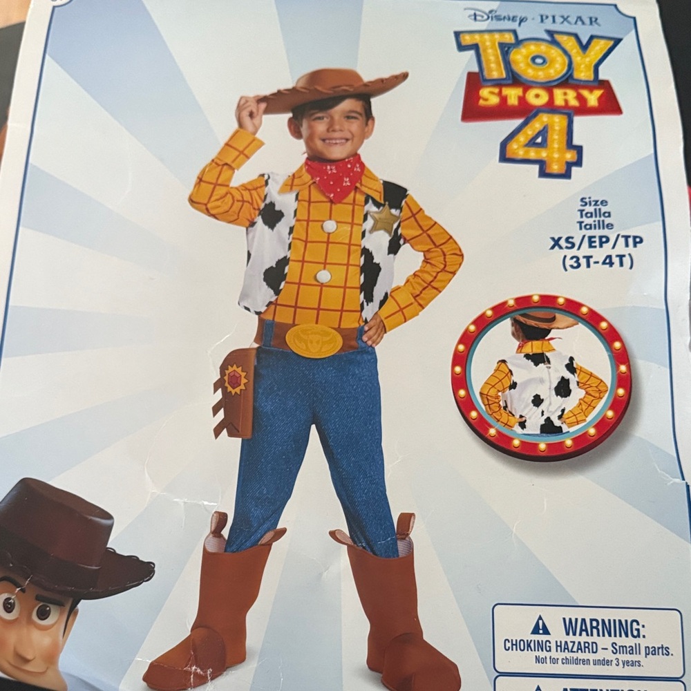 Toy Story 4 Woody Costume for Kids